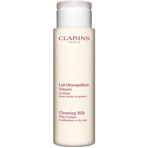 Clarins Cleansing Milk with Gentian For Combination or Oily Skin 7 oz