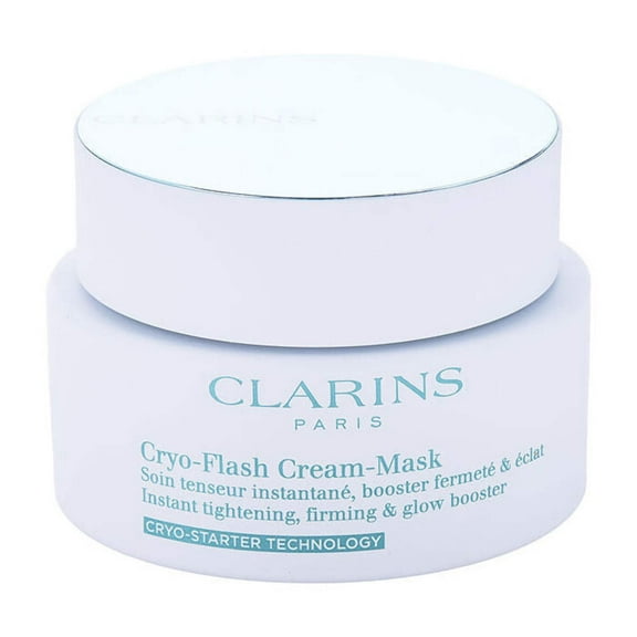 Clarins Cryo-Flash Instant Lift & Glow Face Mask  Firming, Pore-Minimizing, Hydrating Treatment, 2.5 oz