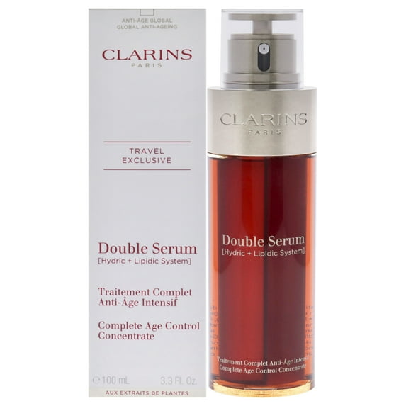 Clarins Double Serum Complete Age Control Concentrate , 3.3 oz Serum