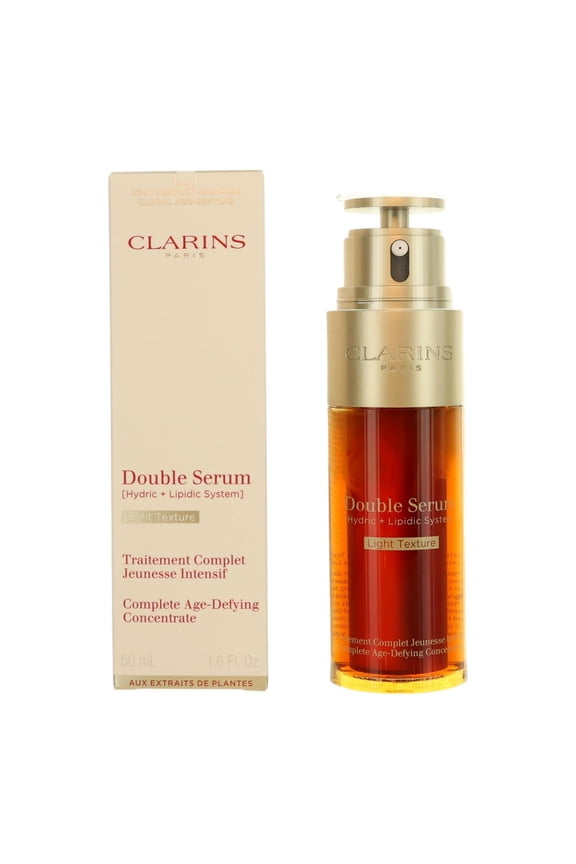 by Clarins, 1.6 oz Double Serum, Light Texture.