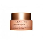 Clarins Extra-Firming Nuit Wrinkle Control Regenerating Night Rich Cream, For Dry Skin, 1.6 Oz