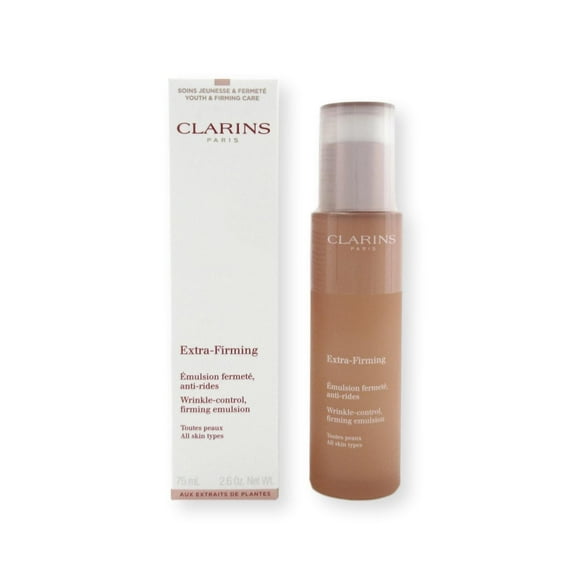Clarins 2.6 oz Extra Firming Wrinkle Control firming emulsion 75 ml NIB