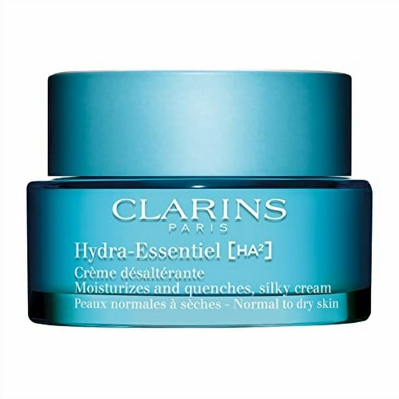 Clarins Hydra-essentiel Silky Moisturizer With Double Hyaluronic Acid, Moisturizes & Quenches - Normal To Dry Skin  1.7oz
