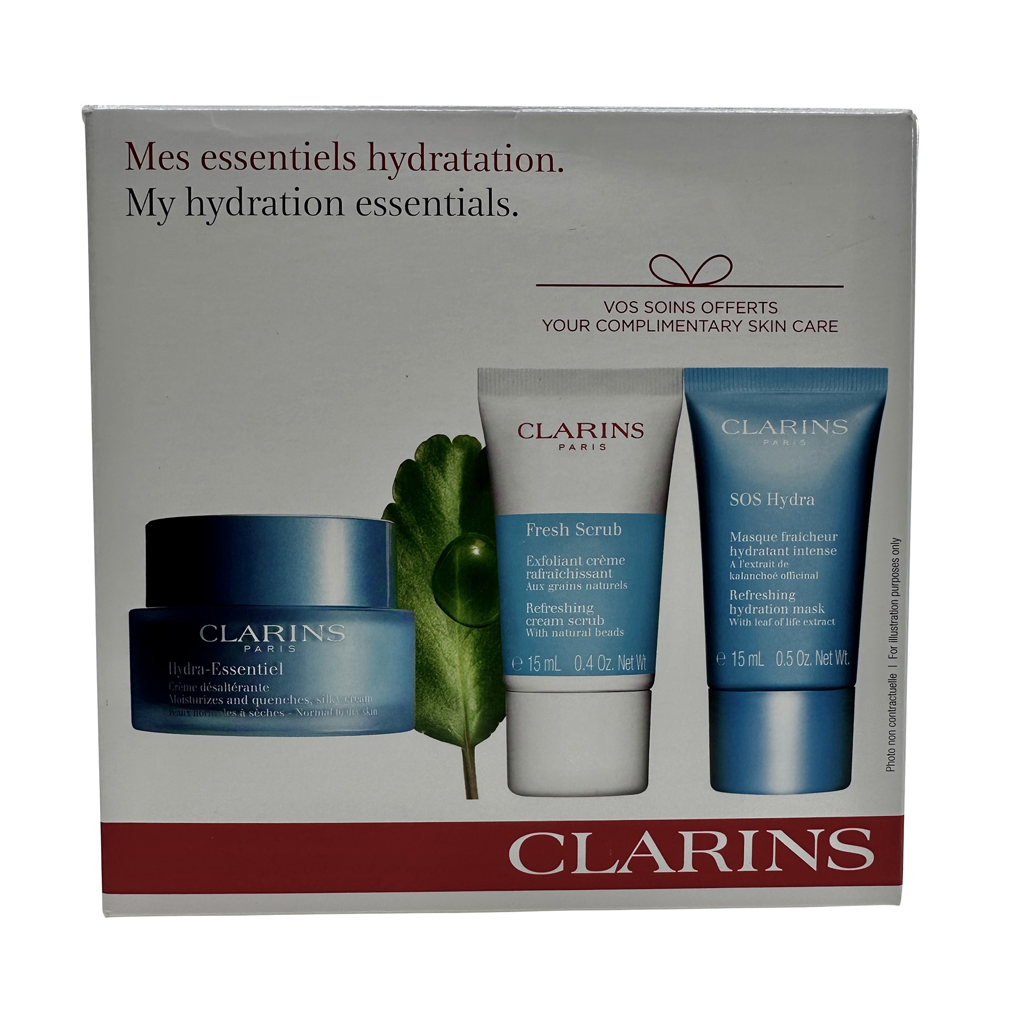 Clarins My Hydration Essentials 3 Piece Set All Skin Types