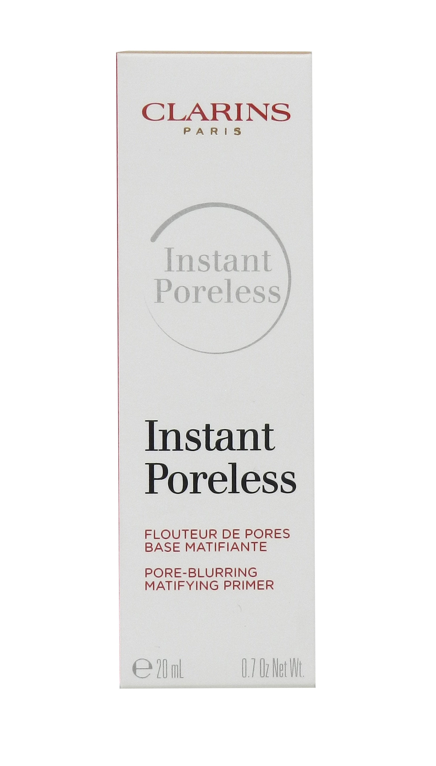 Clarins Instant Poreless Pore-Blurring Mattifying Primer 0.7 Ounces