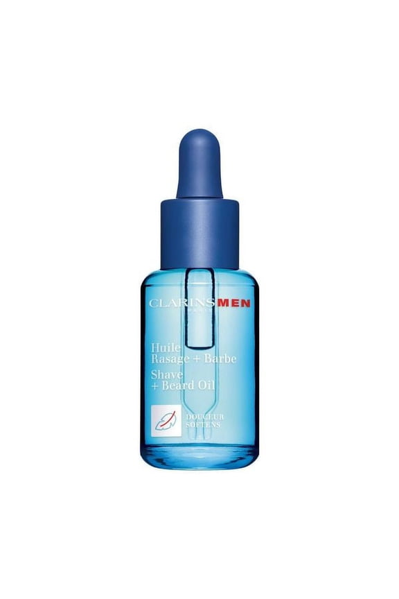 by Clarins , Men Shave + Beard Oil --30ml/1oz