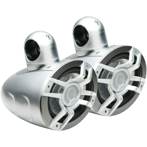 Clarion CM7123T 8" x 12" Marine Tower Speakers with Swiveling Clamps