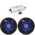 thumbnail image 1 of Clarion Marine 4 Channel Amp & (2) 12" Black Grill Boat Audio Upgrade Bundle, 1 of 6