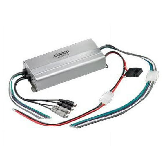 Clarion XC XC2410 Car Amplifier - 300 W RMS - 400 W PMPO - 4 Channel - Class D
