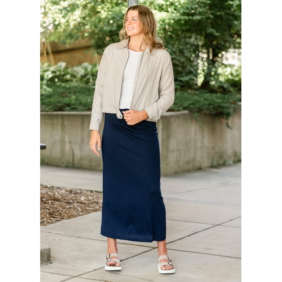 Clarise Premium Knit Maxi Skirt
