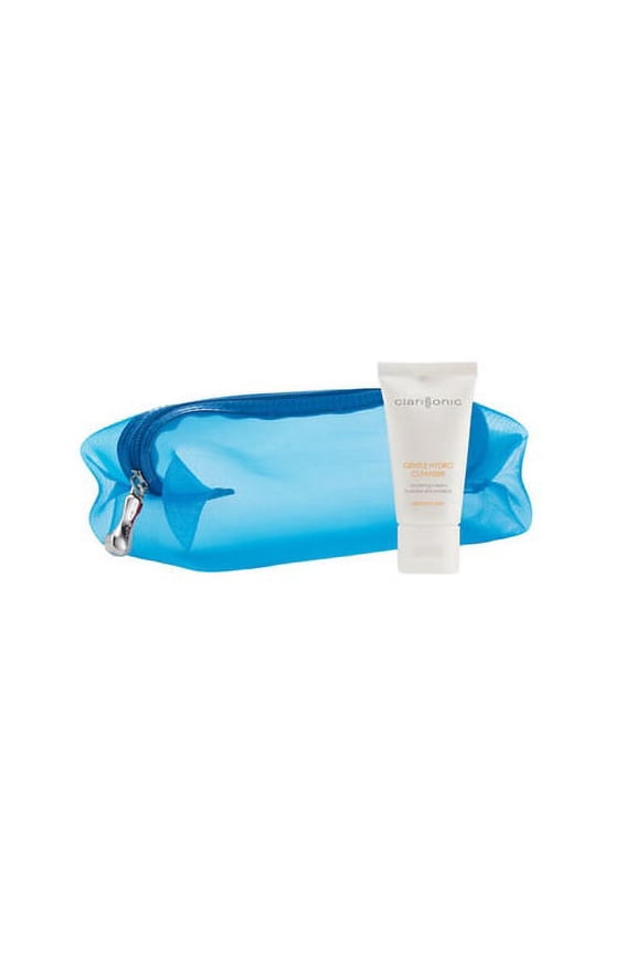 Blue Travel Bag and Gentle Hydro Cleanser 1oz