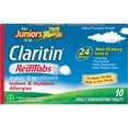 thumbnail image 1 of Junior's Claritin 24 Hour Non-Drowsy Allergy Relief RediTabs, 10mg, 10 Ct, 1 of 12