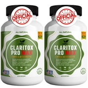 Claritox Pro Max Extra Strength Supplement for Mood Booster, Cognitive Support & Restore Energy Level 120 Capsules