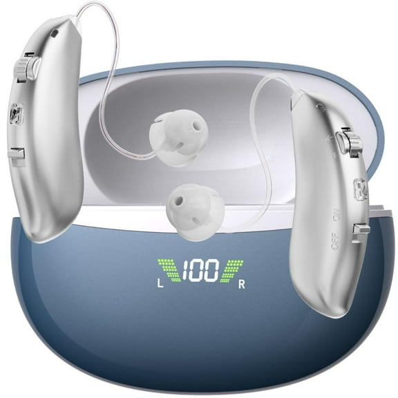 Clarity Audiology Rechargeable Noise Cancelling Charging Case for Seniors