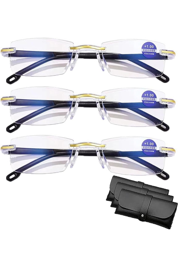 Clarity Blue Glasses, Clarity Blue Light Glasses, Automatic Adjustment Eye Glass, Anti-Glare Protection Glasses for Men/Women