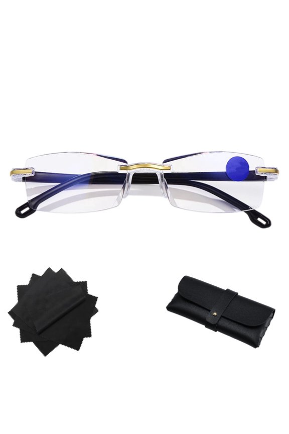 Clarity Blue Glasses, Clarity Blue Light Glasses, Automatic Adjustment Eye Glass, Anti-Glare Protection Glasses for Men/Women
