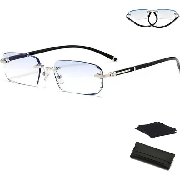 Clarity Blue Glasses, Clarity Smart Auto Focus Glasses, Automatic Adjustment Eye Glass for Men/Women