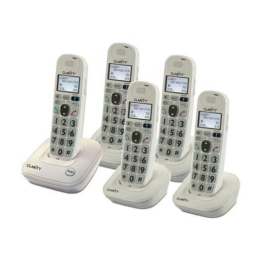 Clarity CLARITY-D702C4 59473.000 D702 Plus 4 D702HS Cordless Phone