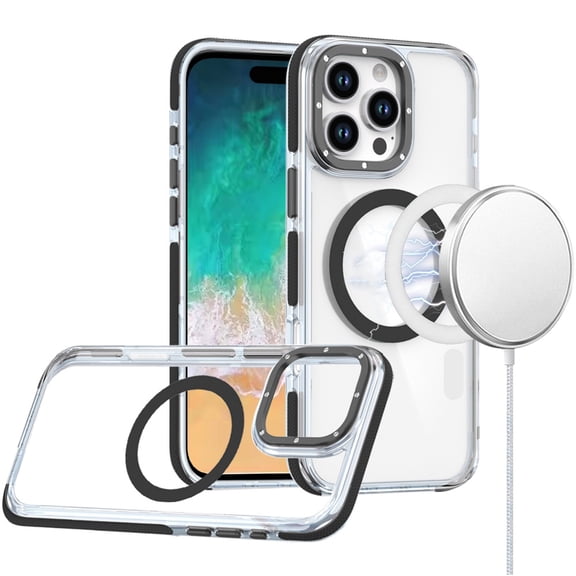 Clarity Collection MagSafe Case for iPhone 16 Pro Max - Black