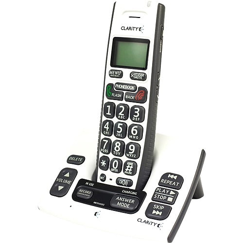 Clarity D613 Cordless phone answering system with caller ID/call