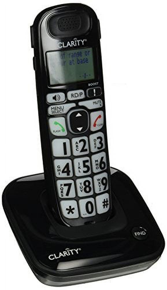 Clarity Dect 6.0 Amplified Low Vision Cordless Phone with CID Display