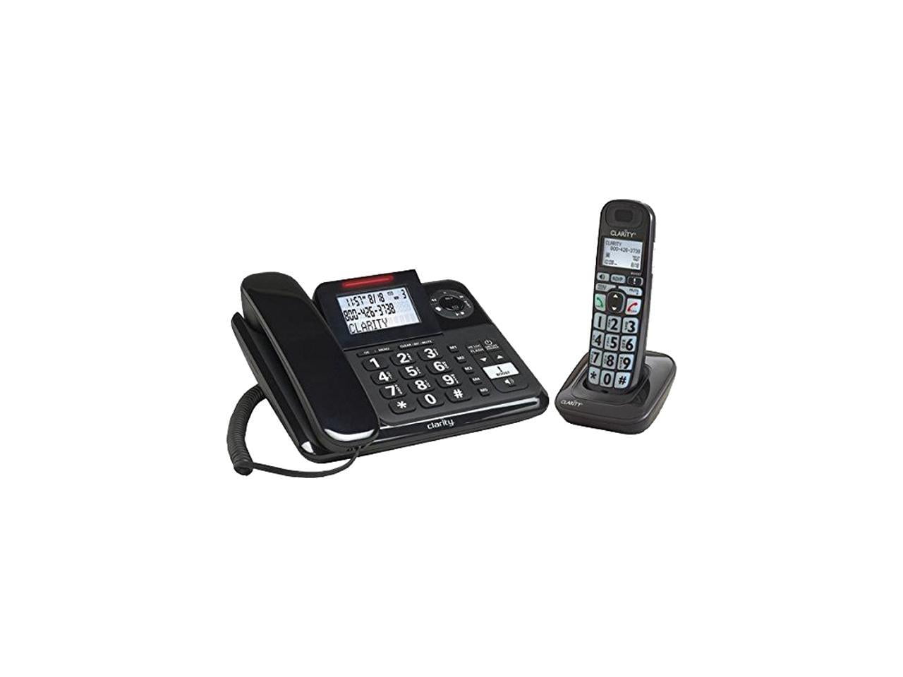 Clarity E814CC Amplified Corded Desk Phone with Answering Machine and