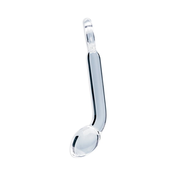 Clarity Hera's Halo 6" Glass Dildo, Clear