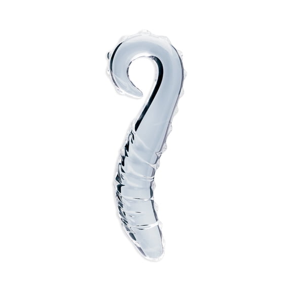 Clarity Hera's Tempest 5.5" Glass Dildo, Clear