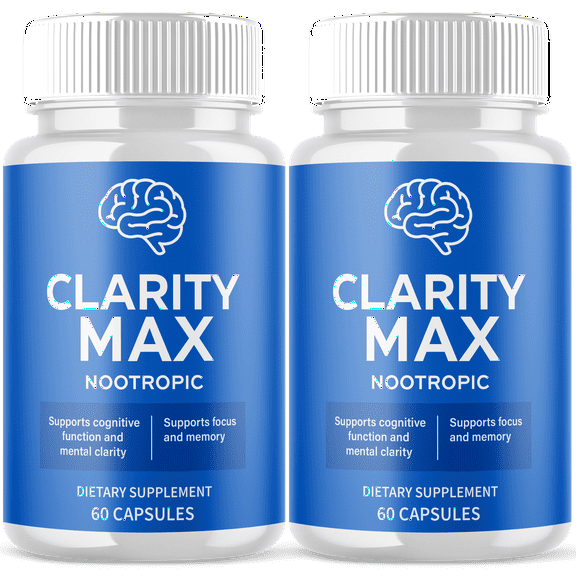 Clarity Max Advanced Formula Brain Support Pills Maximum Strength Supplement ClarityMax 120 Capsules