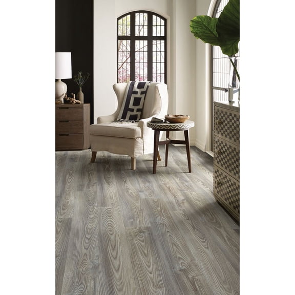 Clarity Plus 20, 7 in. x 48 in. Color Ash Chestnut, Luxury Vinyl Plank Flooring (27.73 sq. ft. / Carton)