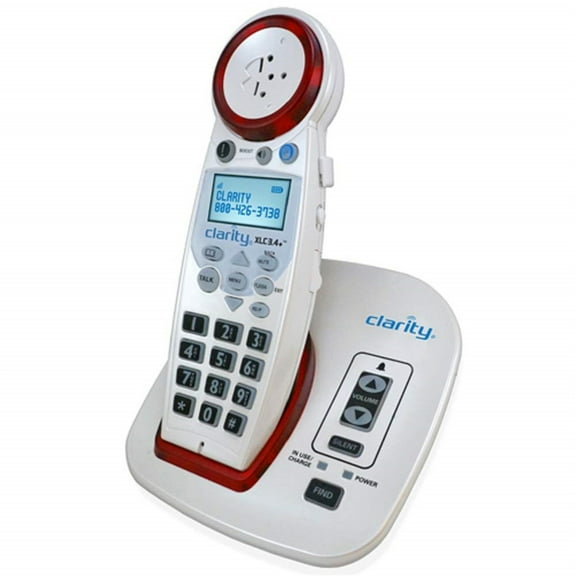 Clarity XLC3.4 DECT 6.0 Cordless Phone with Speakerphone