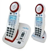 Clarity XLC3.4+ Hearing Loss Cordless Phone with XLC7HS Extra Handset XLC7HS Replaces XLC3.6+HS
