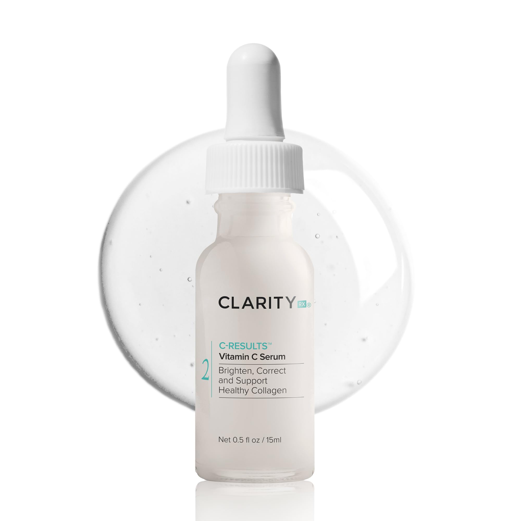 ClarityRx CResults Vitamin C Brightening HYZ01 Face Serum, Natural