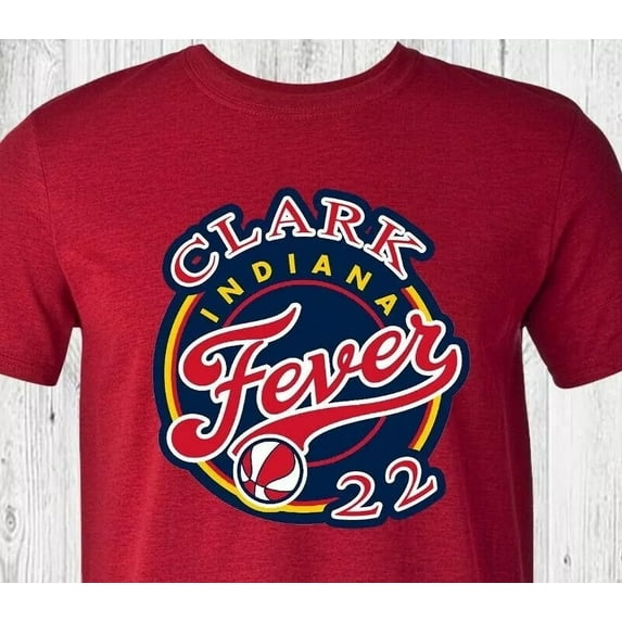 Clark 22 T-shirt - Indiana Fever - Caitlin Clark - WNBA - Goat Shirt, yyy Color, Size S