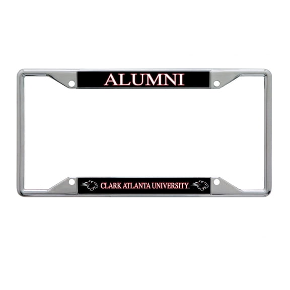 Clark Atlanta University Alumni Metal License Plate Frame