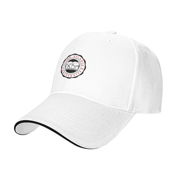 Clark Atlanta University Logo Casual Sandwich Baseball Cap Adjustable For Men For Women