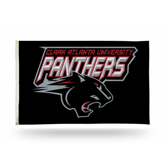 Clark Atlanta University Panthers 3x5 Foot Flag Banner, D Logo Design, Single Sided, Metal Grommets