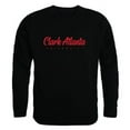 thumbnail image 1 of Clark Atlanta University Panthers Script Crewneck Sweatshirt, Black - Small, 1 of 1