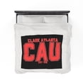 thumbnail image 1 of Clark Atlanta University Plush Blanket - 107 HBCU, 1 of 7