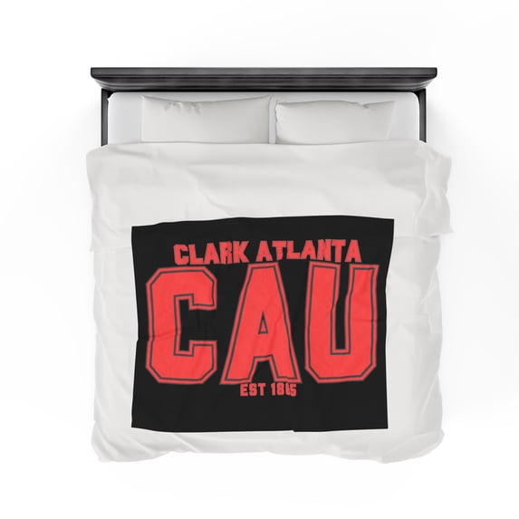 Clark Atlanta University Plush Blanket - 107 HBCU