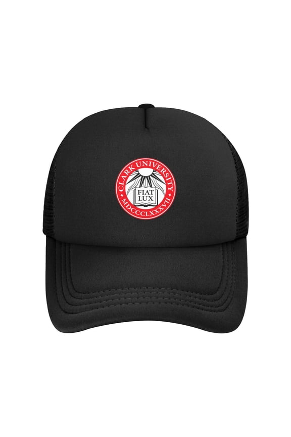 Clark Atlanta University Solid Color Lightweight Adult Mesh Baseball Cap