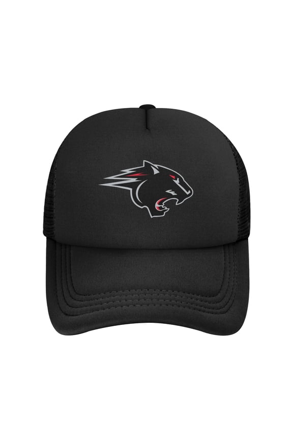 Clark Atlanta University Solid Color Lightweight Adult Mesh Baseball Cap