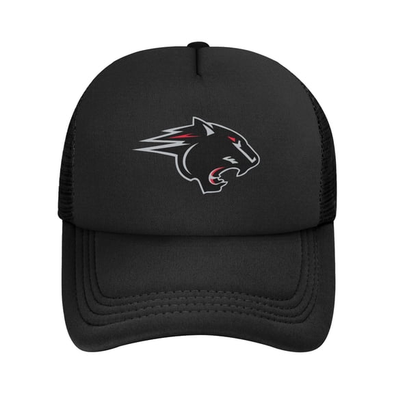 Clark Atlanta University Solid Color Lightweight Adult Mesh Baseball Cap