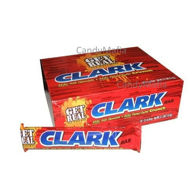 Clark Bar Clark  Candy Bar, 24 ea