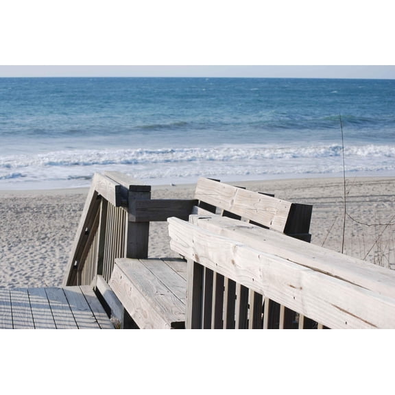 Clark Beach Glossy Poster