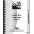 thumbnail image 1 of Clark C500 25P Forklift Operators Manual, 1 of 1