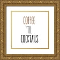 thumbnail image 1 of Clark, Erin 12x12 Gold Ornate Wood Framed with Double Matting Museum Art Print Titled - Coffee, 1 of 4