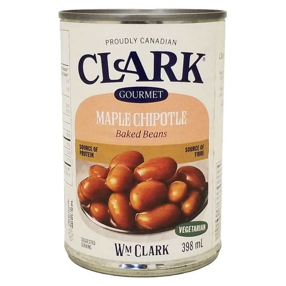 Clark Gourmet Maple Chipotle Baked Beans, Ready-To-Serve - 398ml/14 fl oz