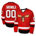 thumbnail image 1 of Clark Griswold #00 Hockey Jersey X-Mas Christmas V-Neck Loose Long Sleeve Women Men Athletic Sweatshirt, 1 of 2