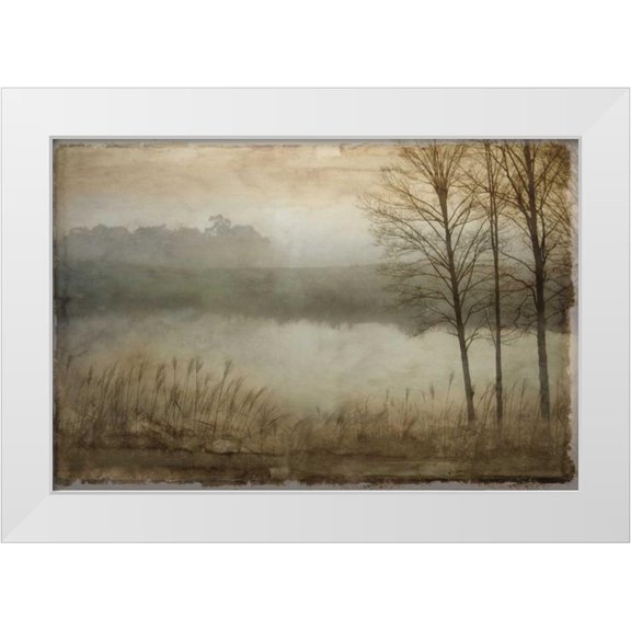 Clark, Madeline 32x23 White Modern Wood Framed Museum Art Print Titled - Daybreak I